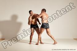 Fighting reference poses of Norbert & Radan